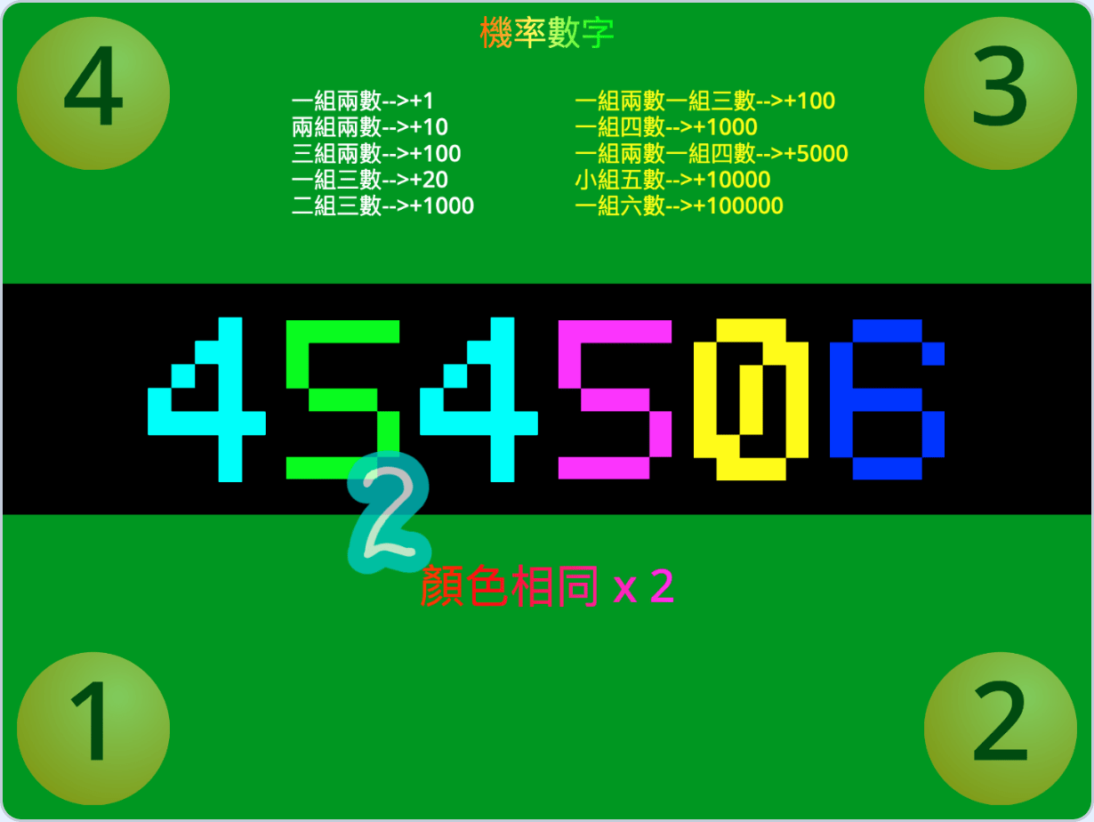 AS002隨機排列遊戲